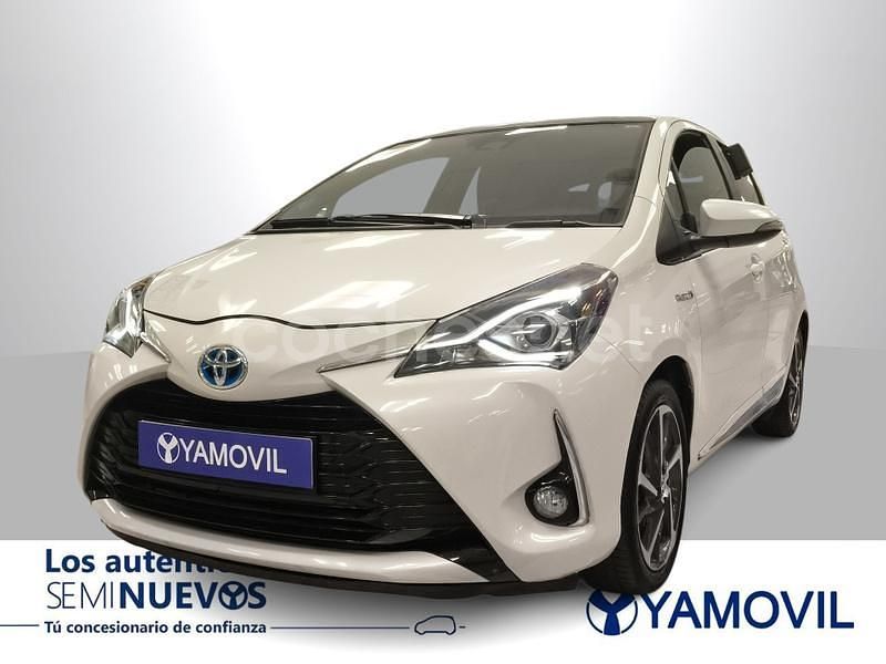 Blanco Usado 2018 Toyota Yaris Hybrid Advance Berlina | 15.300 € (Precio justo) - Imagen 1/4