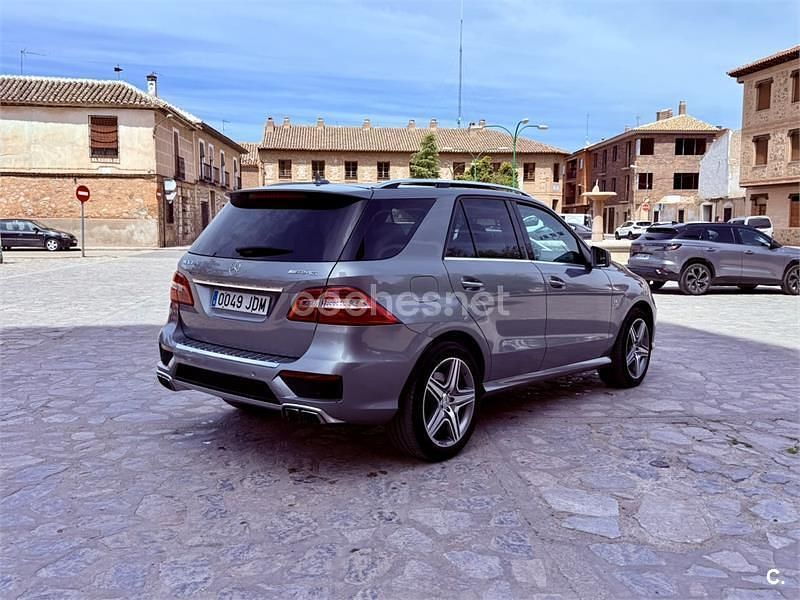Usado Mercedes ML63 AMG AMG 525 CV (386 kW) 2015 Gris / plata SUV