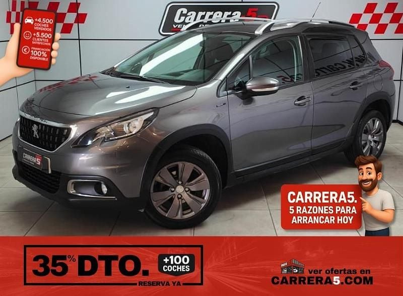 Gray Usado 2019 Peugeot 2008 Signature Sky SUV | 9900 € (Super precio) - Imagen 1/4