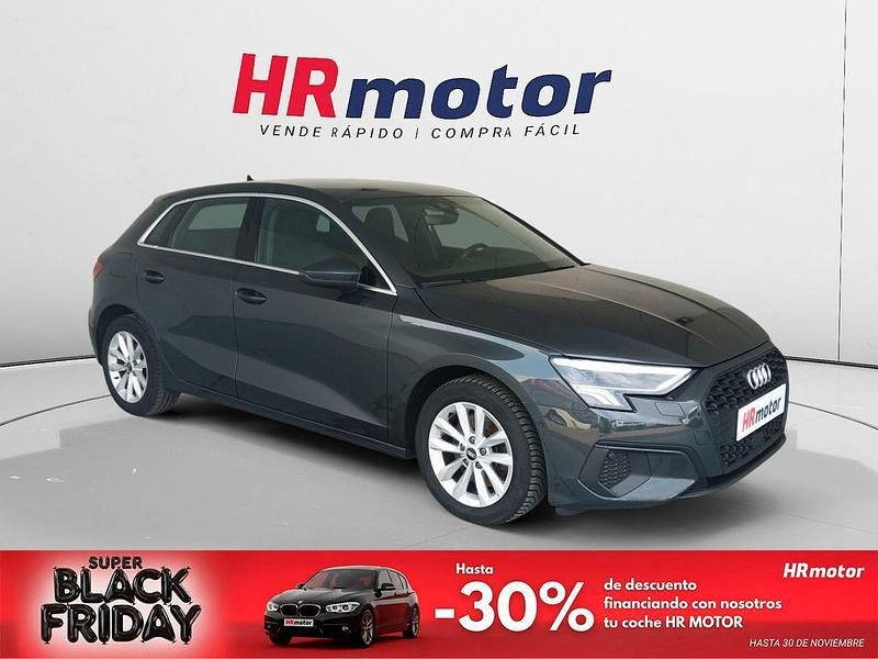 Gris Usado 2021 Audi A3 Advanced Utilitario | 21.210 € (Un poco caro) - Imagen 1/4