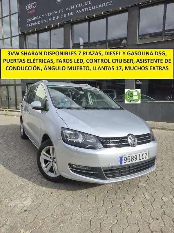Gris / plata Usado 2020 VW Sharan Advance Monovolumen | 31.995 € (Un poco caro) - Imagen 1/4