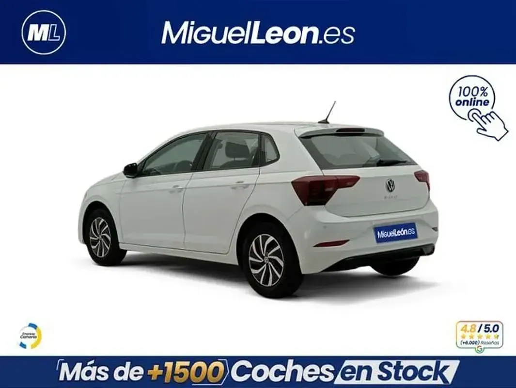 Usado VW Polo 95 CV (69 kW) 2026 Blanco Utilitario