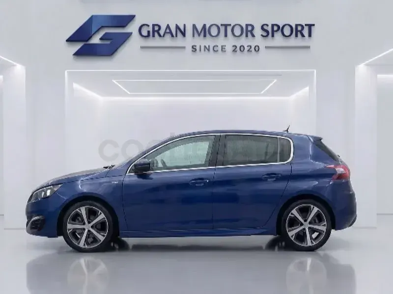 Usado Peugeot 308 GT 180 CV (132 kW) 2017 Azul Berlina