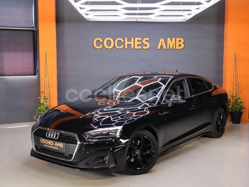 Negro Usado 2021 Audi A5 Sportback Utilitario | 26.950 € (Precio justo) - Imagen 1/3