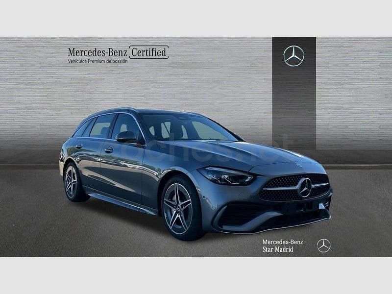 Usado Mercedes C200 163 CV (119 kW) 2025 Gris / plata Familiar