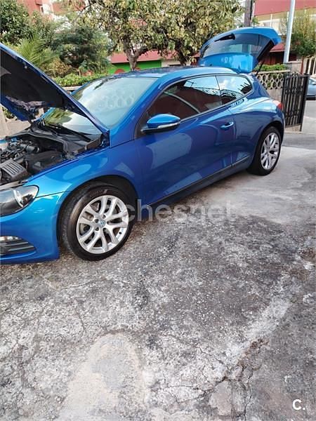 Usado VW Scirocco 160 CV (117 kW) 2009 Azul Coupe