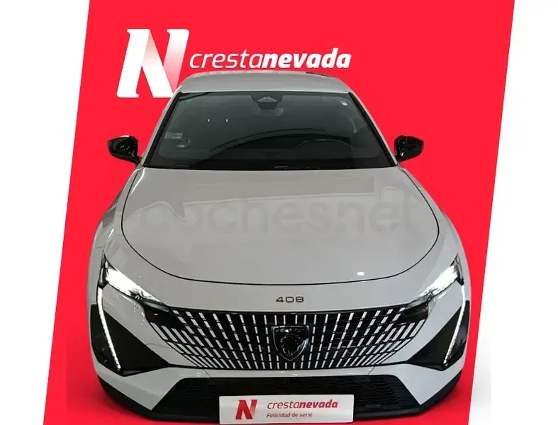 Usado Peugeot 408 GT GT 130 CV (95 kW) 2024 Blanco Berlina