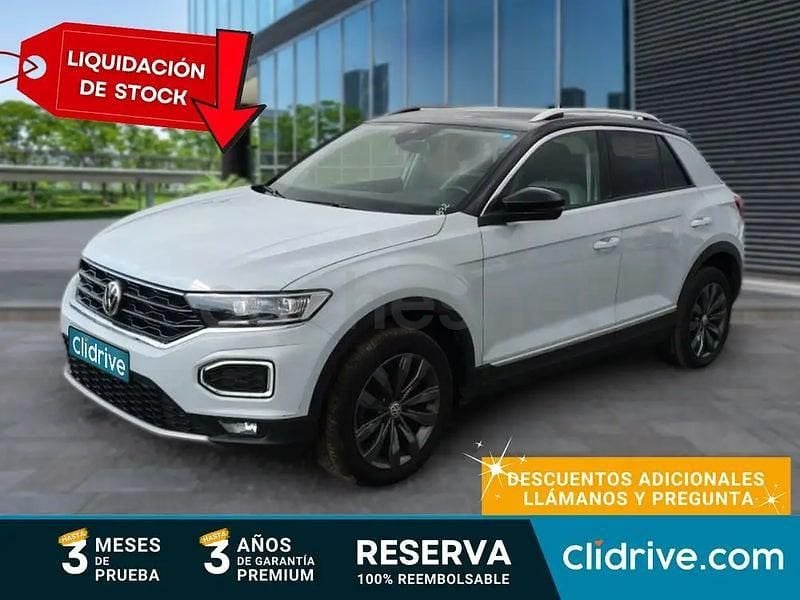 Usado VW T-Roc Sportline 150 CV (110 kW) 2019 Blanco SUV