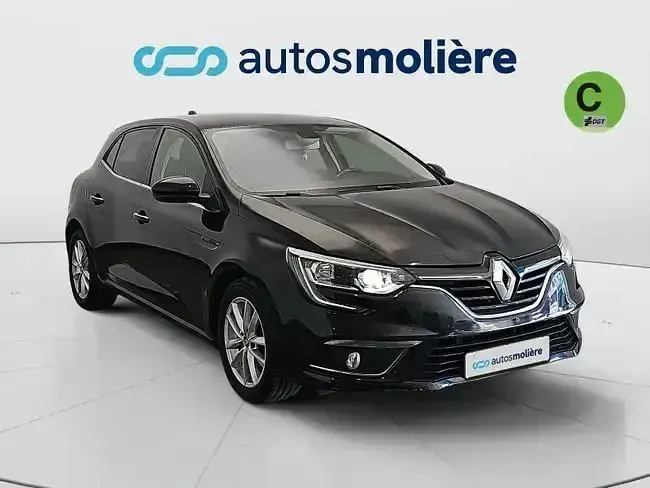 Usado Renault Mégane Intens 100 CV (73 kW) 2017 Negro Berlina