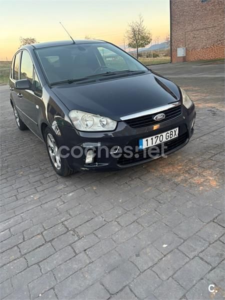 Negro Usado 2009 Ford C-MAX Ghia Monovolumen | 3700 € (Buen precio) - Imagen 1/4