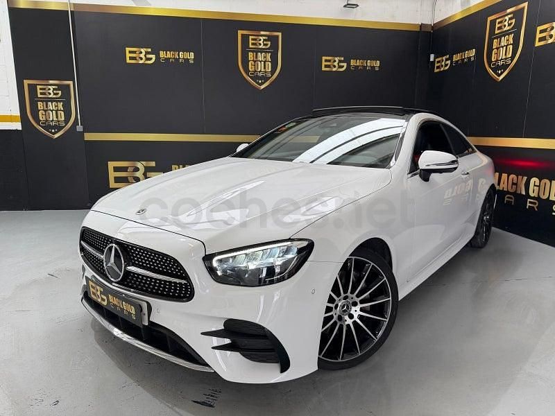Usado Mercedes E220 194 CV (142 kW) 2021 Blanco Coupe