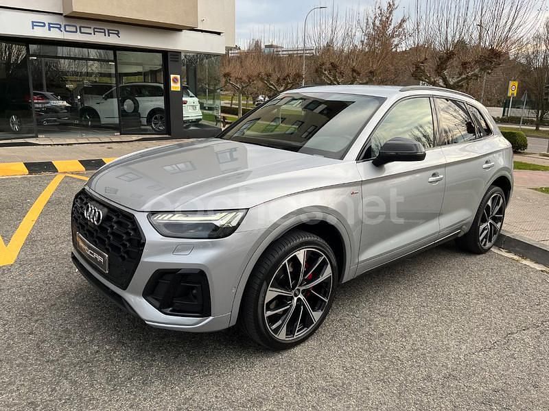Usado Audi Q5 S-Line 204 CV (150 kW) 2021 Gris / plata SUV