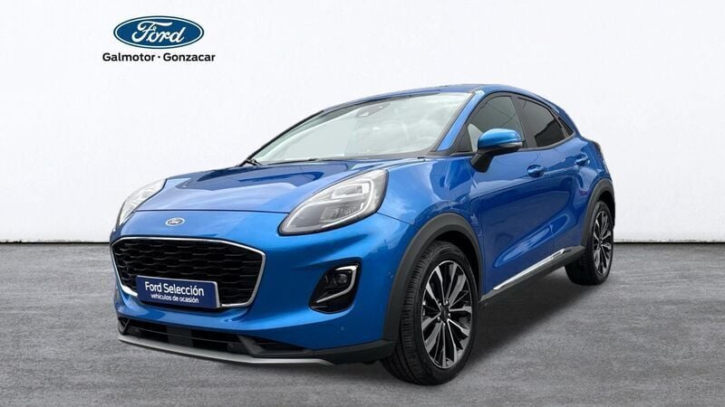 Azul Usado 2023 Ford Puma Titanium X | 26.850 € (Caro) - Imagen 1/4