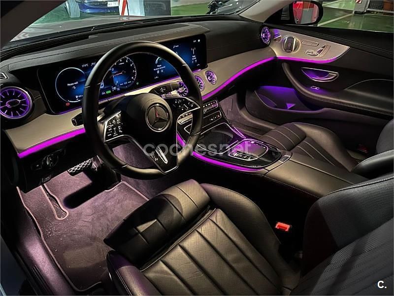 Usado Mercedes E350 299 CV (219 kW) 2019 Gris / plata Coupe