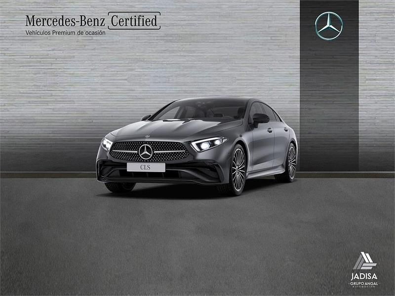 Gris Usado 2023 Mercedes CLS300 AMG line Berlina | 65.990 € (Precio justo) - Imagen 1/4