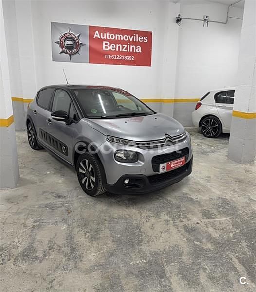 Usado Citroën C3 Feel 82 CV (60 kW) 2019 Gris / plata Berlina