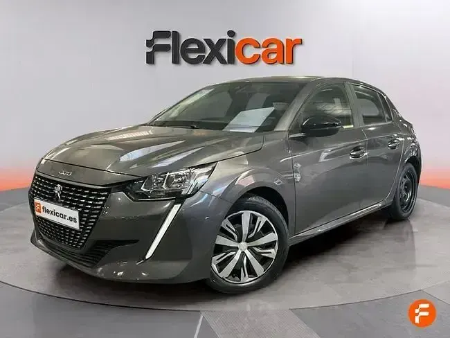 Usado Peugeot 208 Active 100 CV (73 kW) 2023 Gris Utilitario