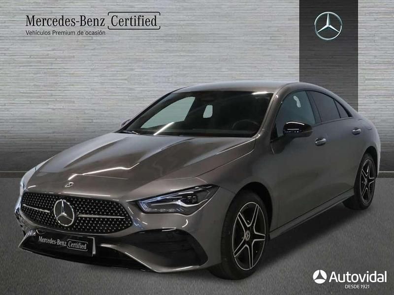 Gris Usado 2024 Mercedes CLA250 Berlina | 40.755 € (Precio justo) - Imagen 1/4
