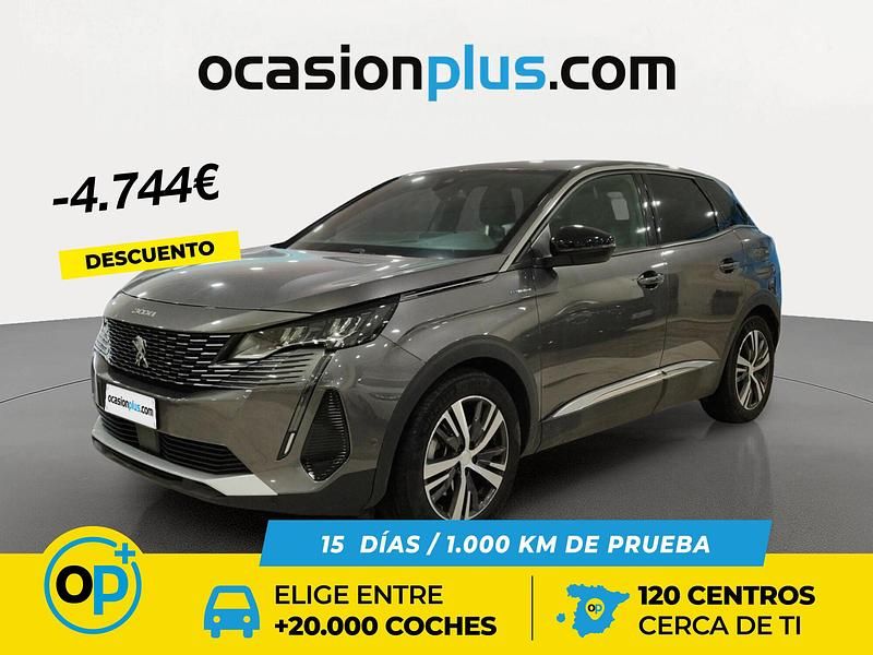 Usado Peugeot 3008 Allure 300 CV (220 kW) 2023 Gris SUV