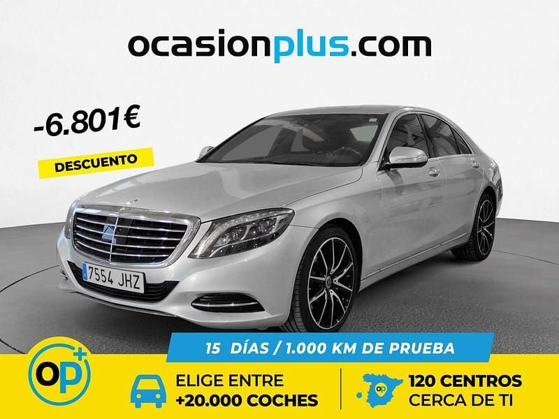 Gris Usado 2015 Mercedes S500 Berlina | 34.490 € (Super precio) - Imagen 1/4