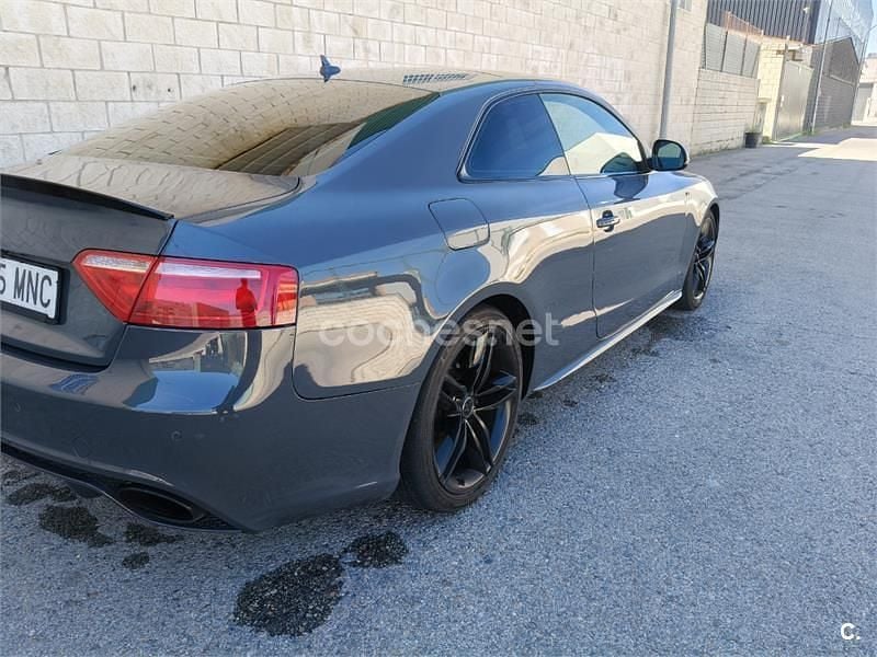 Usado Audi S5 354 CV (260 kW) 2008 Gris / plata Coupe