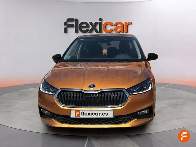 Usado Skoda Fabia Sport 110 CV (80 kW) 2021 Naranja Utilitario
