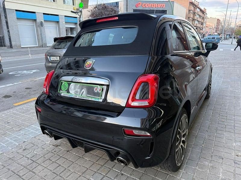 Usado Abarth 500C 145 CV (106 kW) 2016 Negro Descapotable