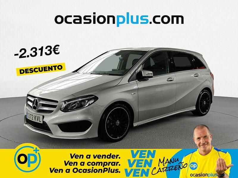 Usado Mercedes B200 136 CV (100 kW) 2019 Gris Monovolumen