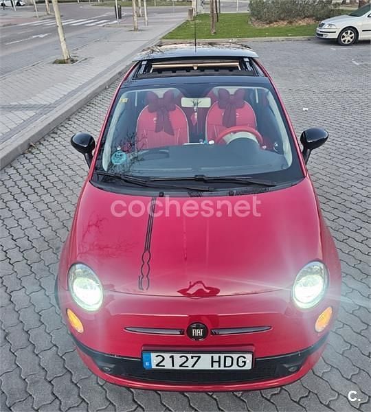 Usado Fiat 500 Pop 69 HP (50 kW) 2011 Vermelho Sedan