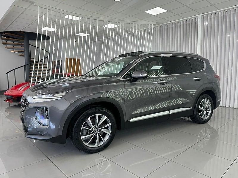 Usado Hyundai Santa Fe Style 200 CV (147 kW) 2021 Gris / plata SUV