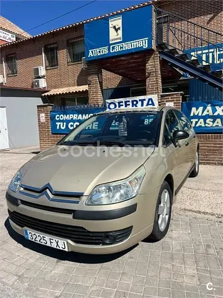 Usado Citroën C4 Exclusive 110 CV (80 kW) 2007 Beige Berlina