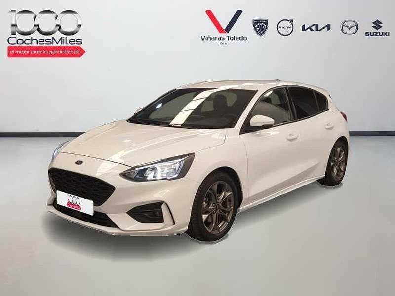 Blanco Usado 2022 Ford Focus ST-Line Berlina | 19.900 € (Precio justo) - Imagen 1/4