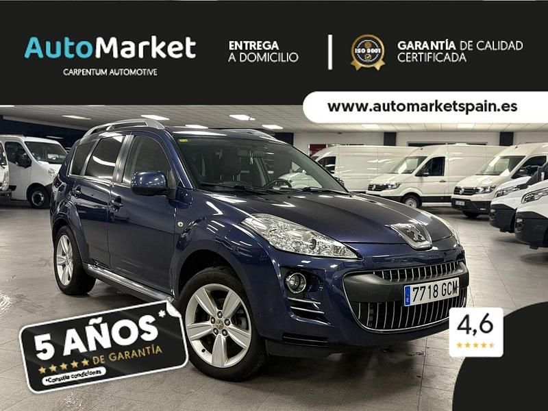 Azul Usado 2008 Peugeot 4007 Premium SUV | 7900 € (Un poco caro) - Imagen 1/4