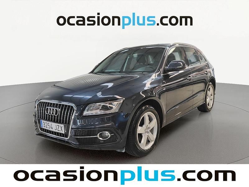 Begagnad Audi Q5 S-Line 150 HK (110 kW) 2017 Blå SUV