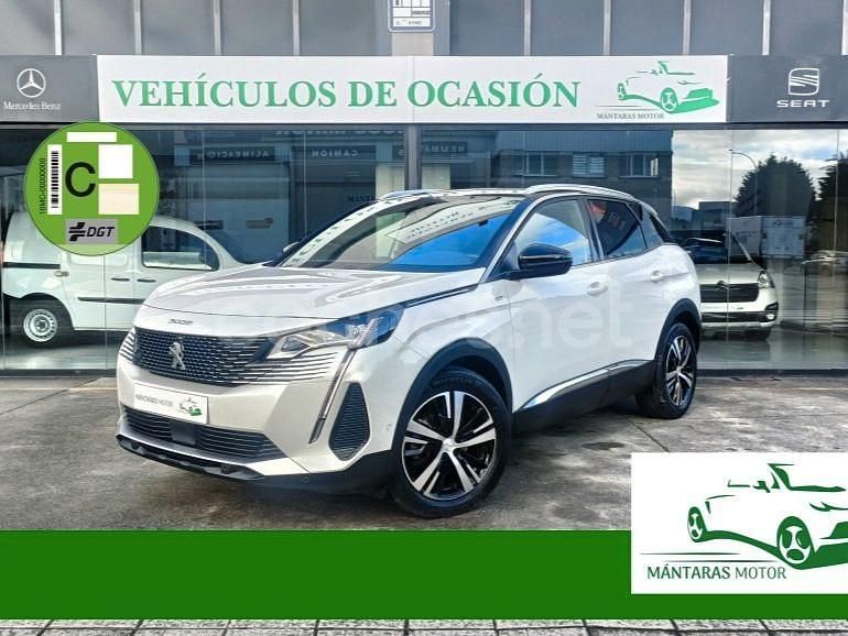 Blanco Usado 2021 Peugeot 3008 GT SUV | 17.950 € (Precio justo) - Imagen 1/4