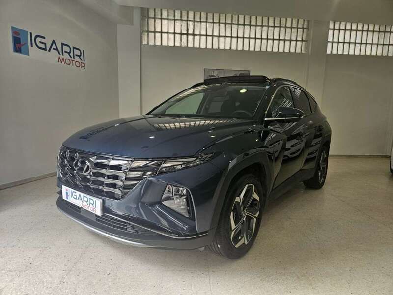 Azul Usado 2021 Hyundai Tucson SUV | 27.490 € (Precio justo) - Imagen 1/4