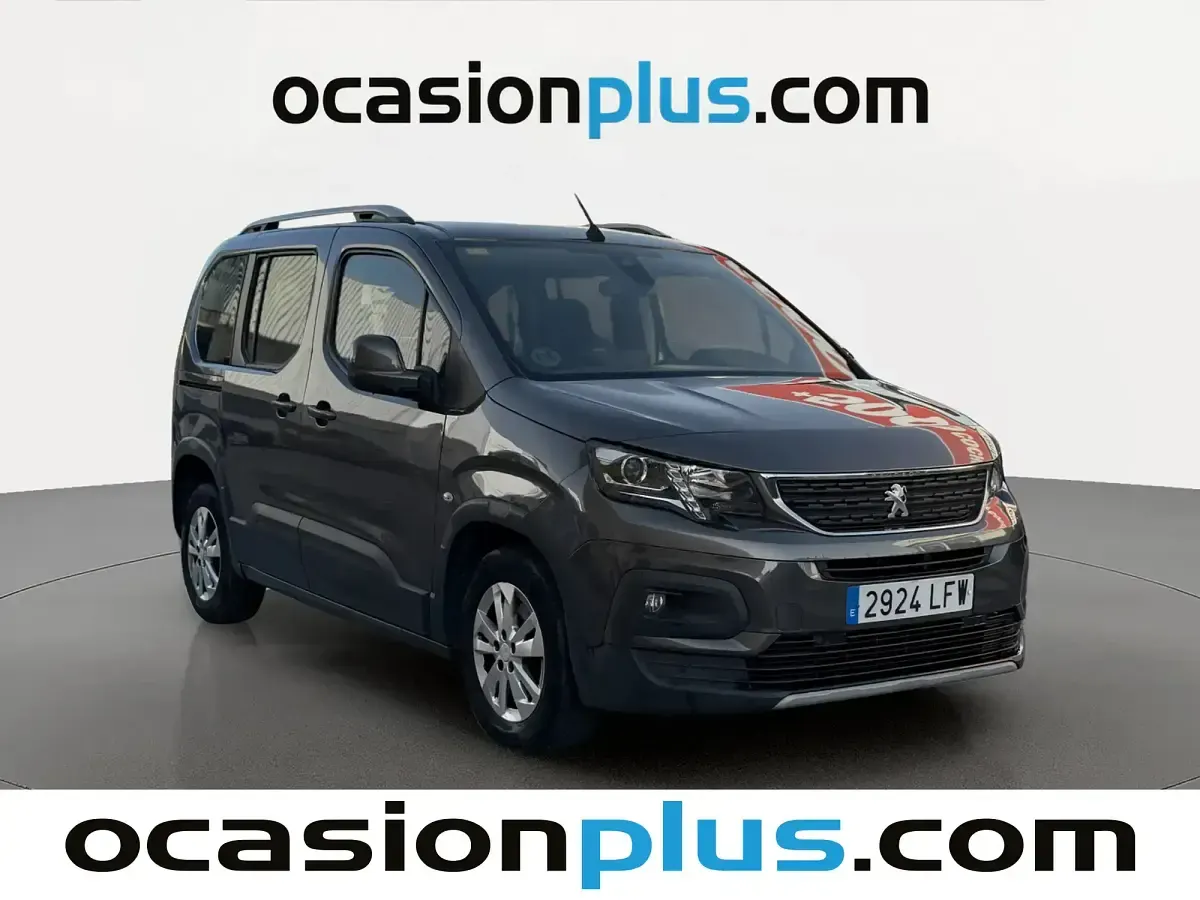 Usado Peugeot Rifter Allure 130 CV (95 kW) 2020 Gris Monovolumen