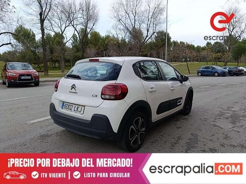 Usado Citroën C3 Feel 102 CV (75 kW) 2020 Blanco Utilitario