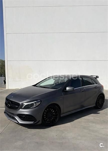 Usado Mercedes A45 AMG 381 CV (280 kW) 2016 Gris / plata Berlina