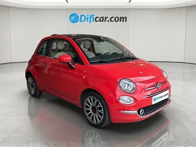 Usado Fiat 500 Lounge 71 CV (52 kW) 2018 Rojo Utilitario