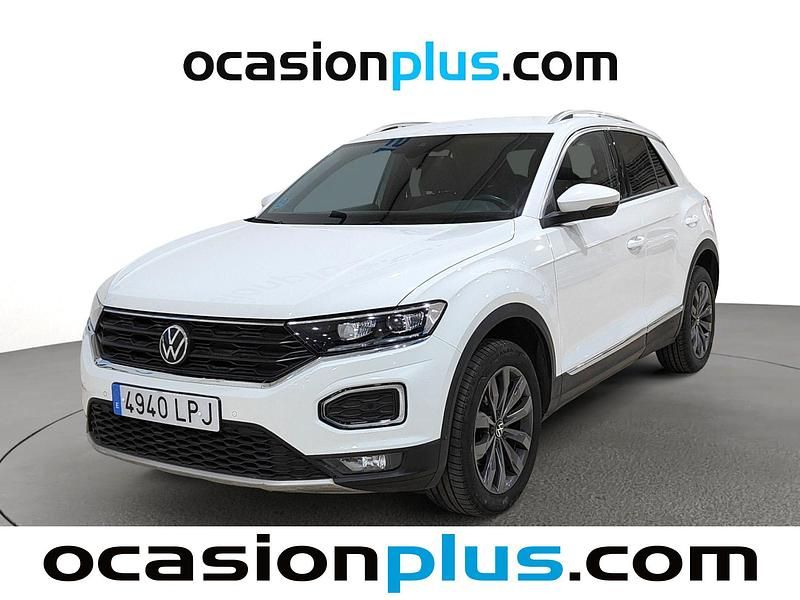 Blanco Usado 2021 VW T-Roc Sportline SUV | 19.537 € (Buen precio) - Imagen 1/4