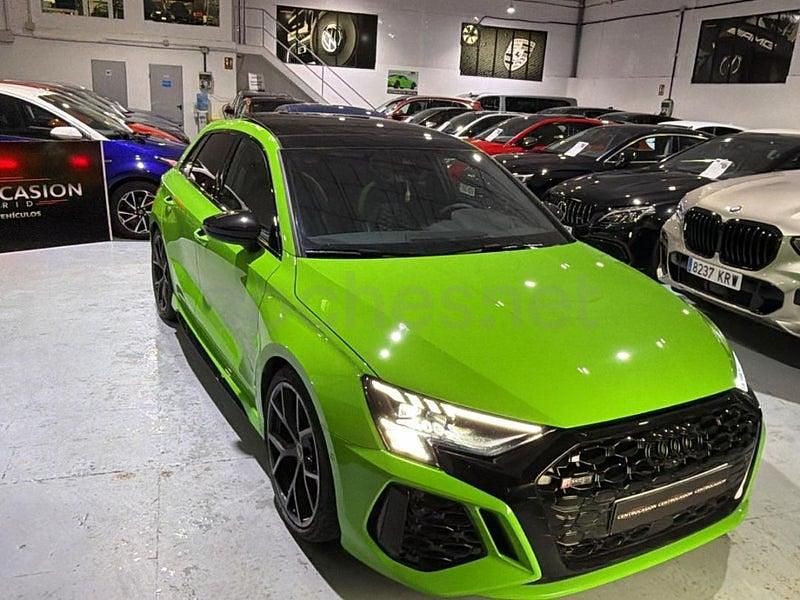 Usado Audi RS3 400 CV (294 kW) 2022 Verde Berlina