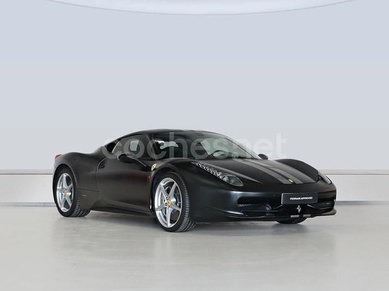 Usado Ferrari 458 570 CV (419 kW) 2010 Negro opaco Coupe