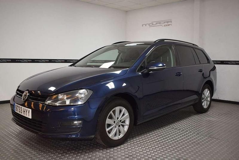 Azul Usado 2014 VW Golf VII Advance Familiar | 9800 € (Precio justo) - Imagen 1/4