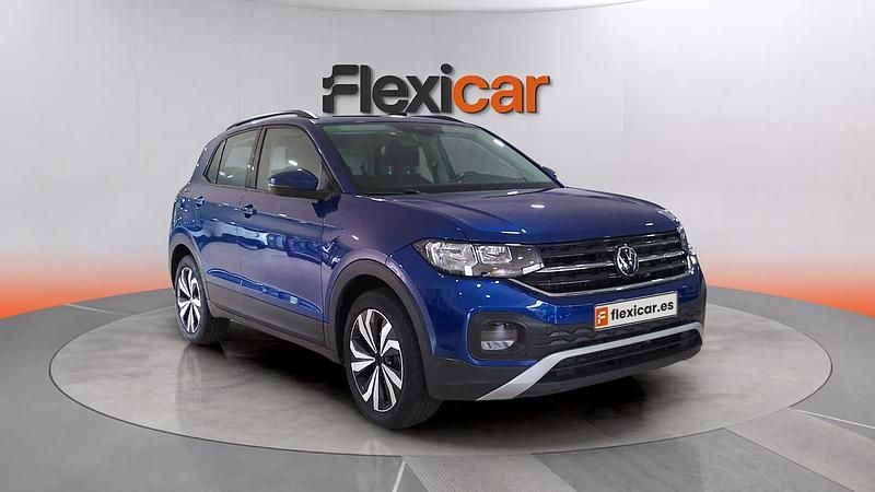 Usado VW T-Cross Advance 110 CV (80 kW) 2022 Azul SUV