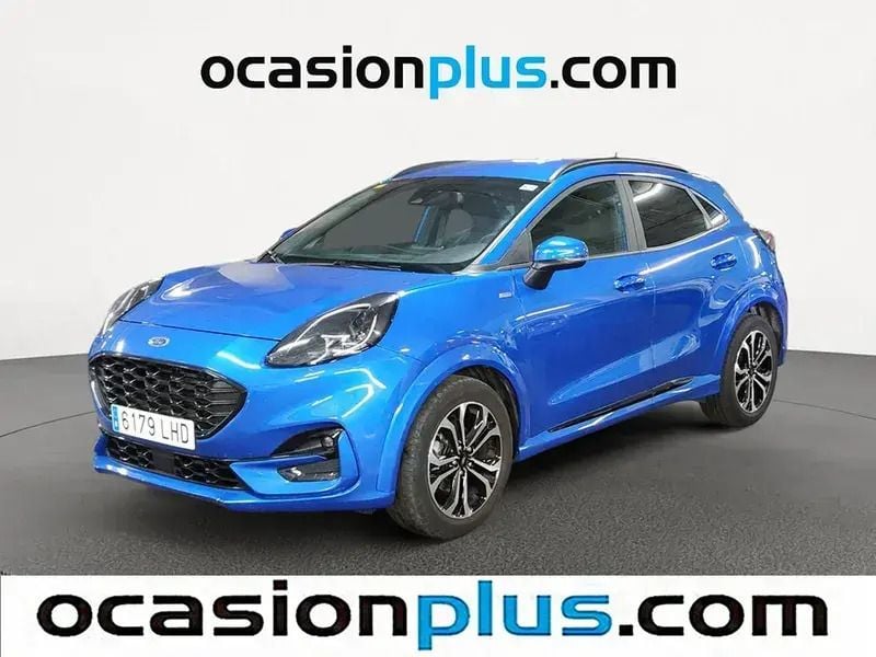 Azul Usado 2020 Ford Puma ST-Line SUV | 16.355 € (Super precio) - Imagen 1/4