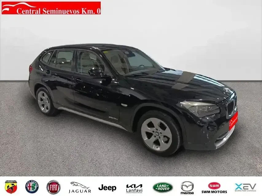 Usado BMW X1 143 CV (105 kW) 2010 Negro SUV