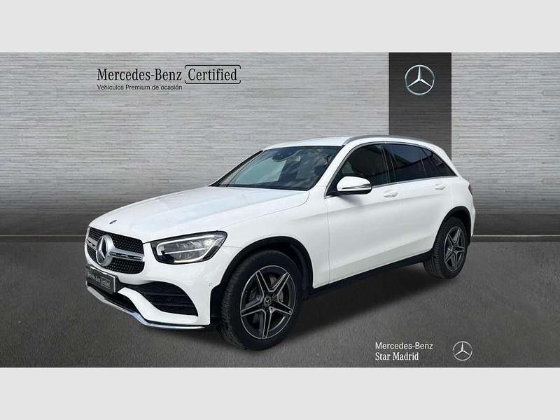 Blanco Usado 2021 Mercedes GLC220 SUV | 37.990 € (Precio justo) - Imagen 1/4