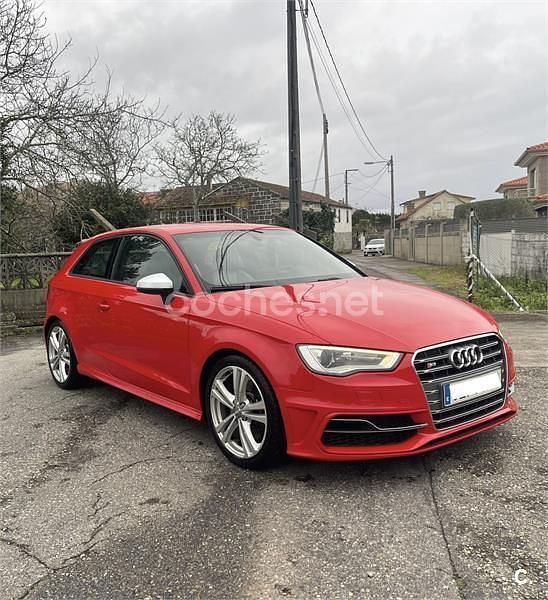Usado Audi S3 265 CV (194 kW) 2013 Rojo Berlina