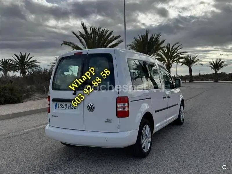 Usado VW Caddy Pro 140 CV (102 kW) 2013 Blanco Monovolumen